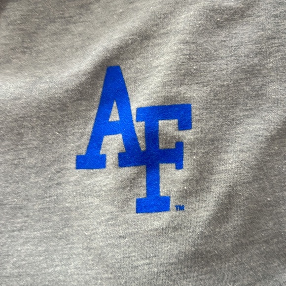 UA Air Force Academy quarter zip size large - Picture 3 of 6